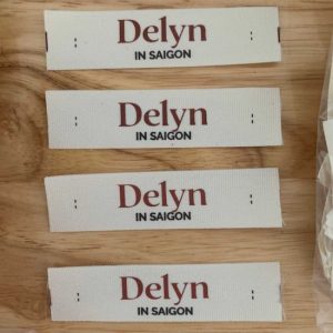 Mác vải cotton in 2 màu