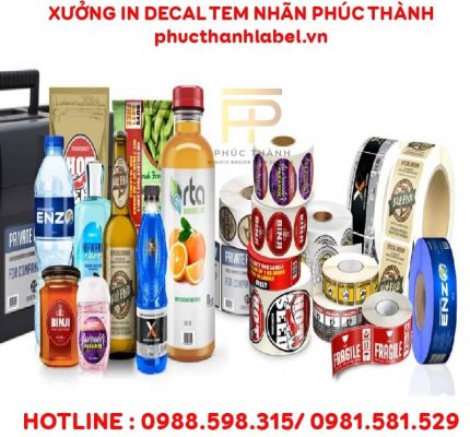 in nhãn dán decal trên chai lọ - https://indetphucthanh.com/dm/decal-in-tem-nhan/in-nhan-dan-chai/
