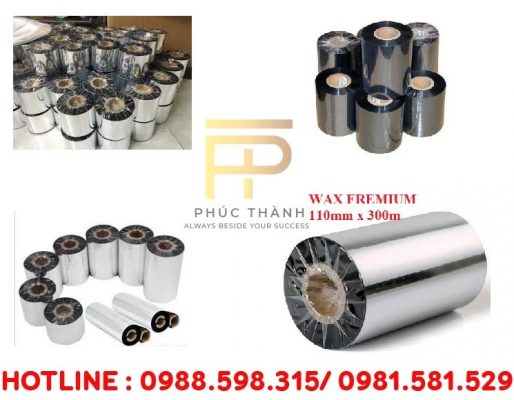 Mực in mã vạch wax premium