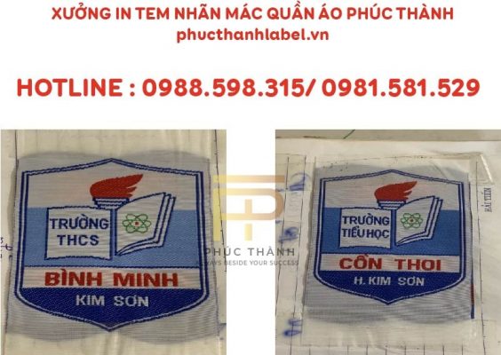 Logo Đồng Phục - Mác Trường Học - Gía Rẻ Tại Xưởng - Xưởng Tem Nhãn Mác Quần Áo https://indetphucthanh.com/