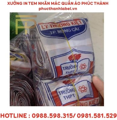 Logo Nhãn Mác Trường Học Gía Rẻ- Miễn Phí Ship