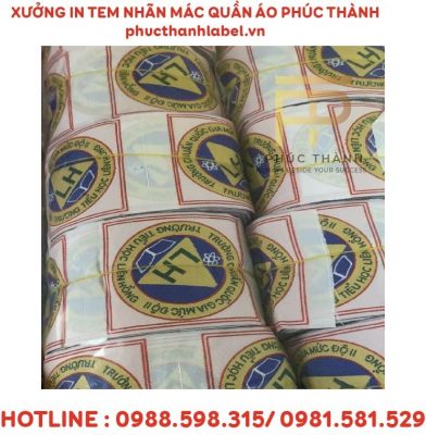 Logo Nhãn Mác Trường Học Gía Rẻ- Miễn Phí Ship