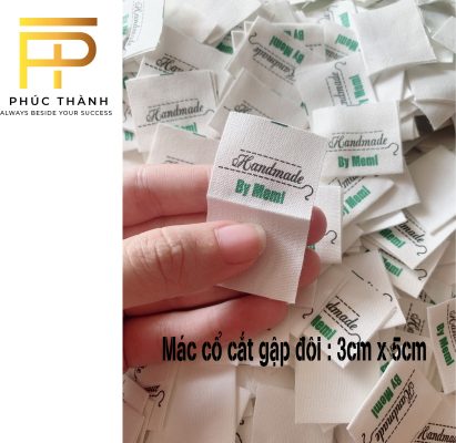 mác cotton cắt gập đôi