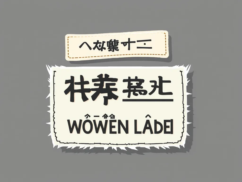 Hình minh họa: Định nghĩa và đặc điểm cơ bản của nhãn dệt (woven label) Hình minh họa: Định nghĩa và đặc điểm cơ bản của nhãn dệt (woven label)